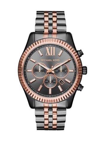 Michael Kors Lexington Two Tone Watch MK8561