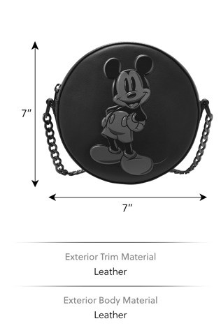 Fossil Mickey Black Crossbody ZB1981001
