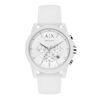Armani Exchange White Watch AX1325