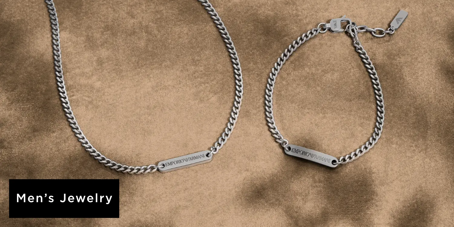 Emporio Armani Men's Jewelry