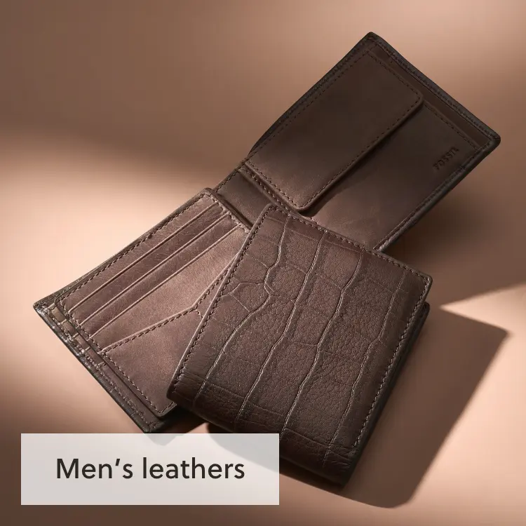 Fossil Mens Leathers