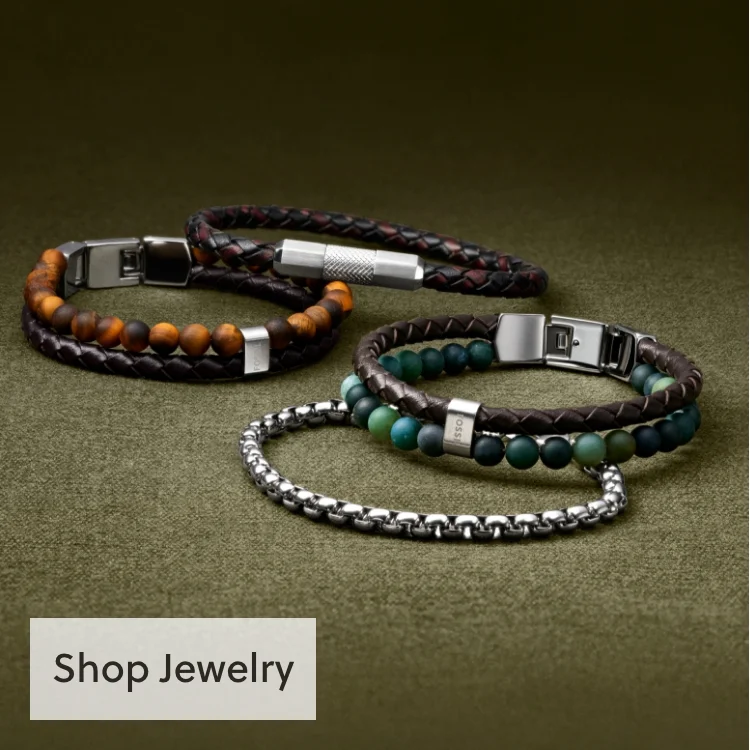 Fossil Men's Jewelry